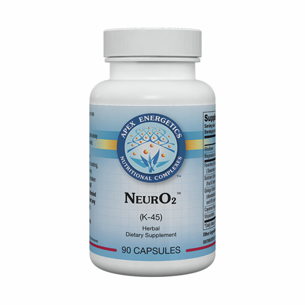 NeurO2 (K45) - 90 Capsules | Apex Energetics