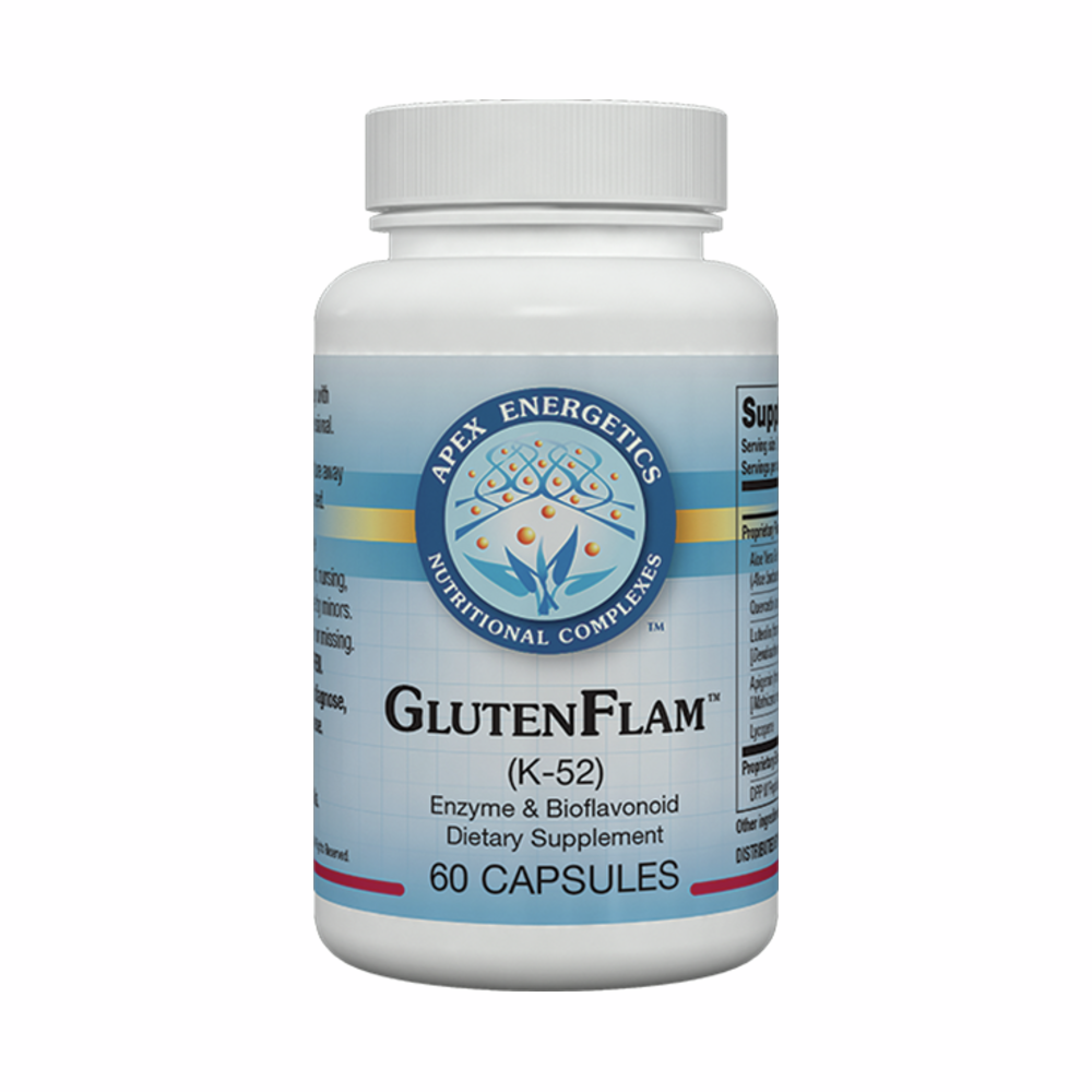 GlutenFlam (K52) - 60 Capsules | Apex Energetics