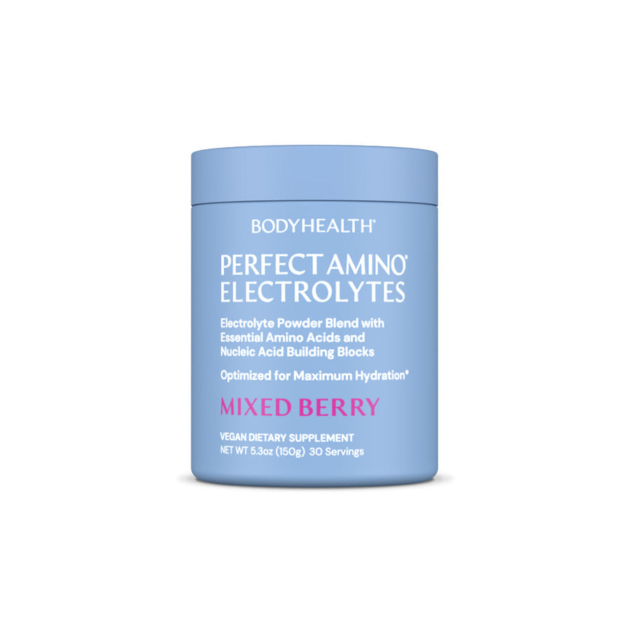 PERFECT AMINO Electrolytes - Mixed Berry - 30 Servings | BodyHealth
