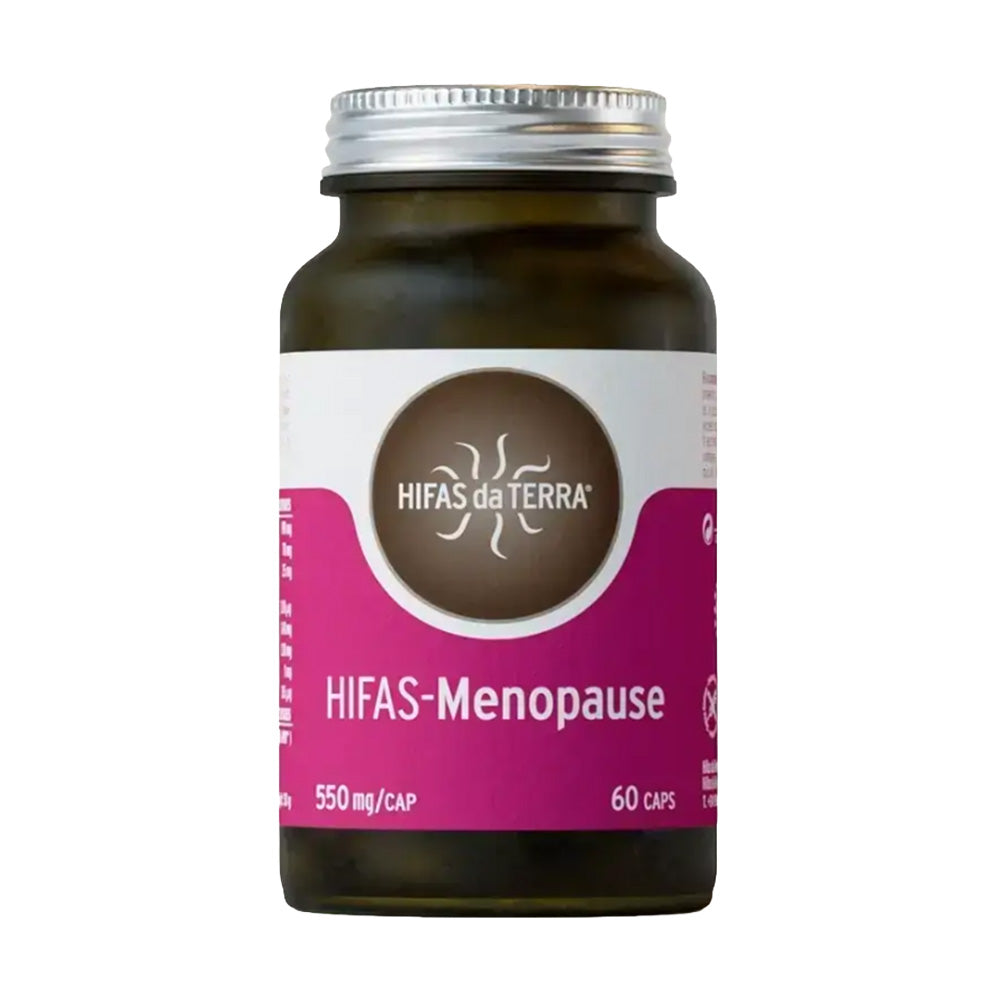 Hifas-Menopause (Reishi, Cordyceps, Lion's Mane, Ashwaghanda KSM 66 and Green Tea extract) - 60 Capsules | Hifas da Terra
