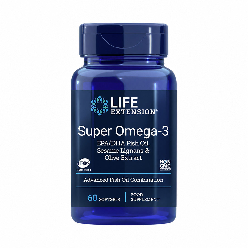 Super Omega-3 - 60 Softgels | Life Extension