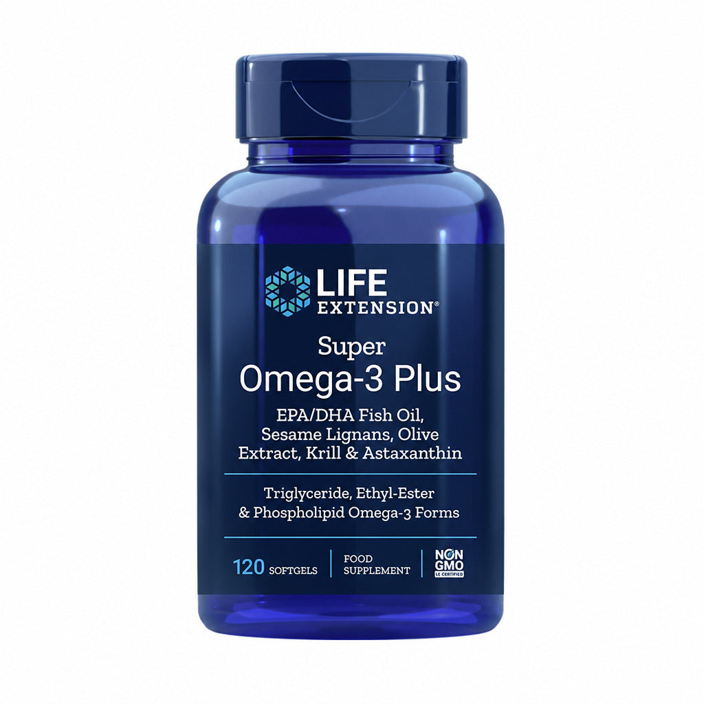 Super Omega-3 Plus - 120 Softgels | Life Extension