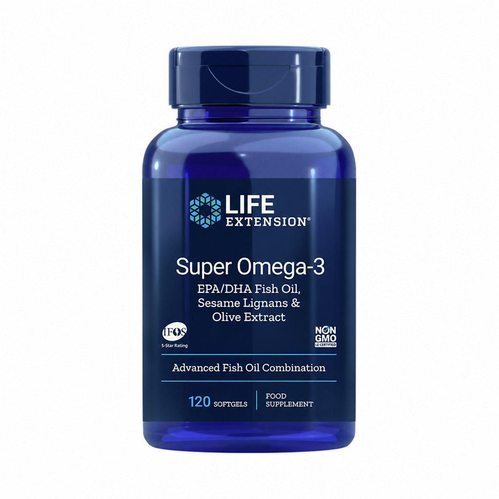 Super Omega-3 - 120 Softgels | Life Extension