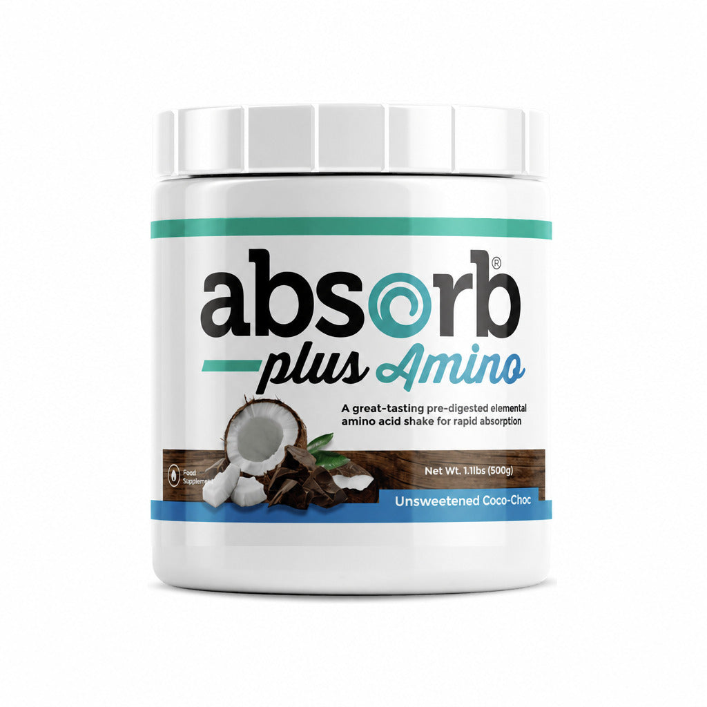 Absorb Plus Amino Unsweetened Coco-Choc - 500g | Imix Nutrition