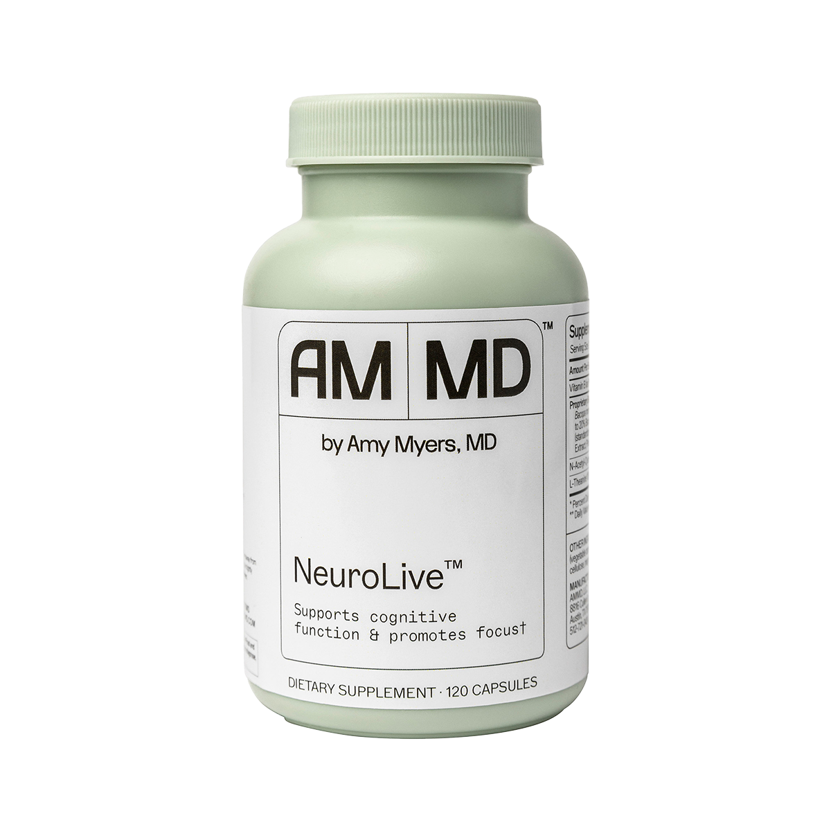 NeuroLive - 120 Capsules | Amy Myers MD