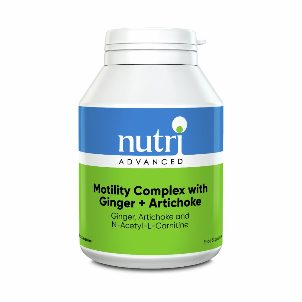 Motility Complex with Ginger + Artichoke - 120 Capsules | Metagenics