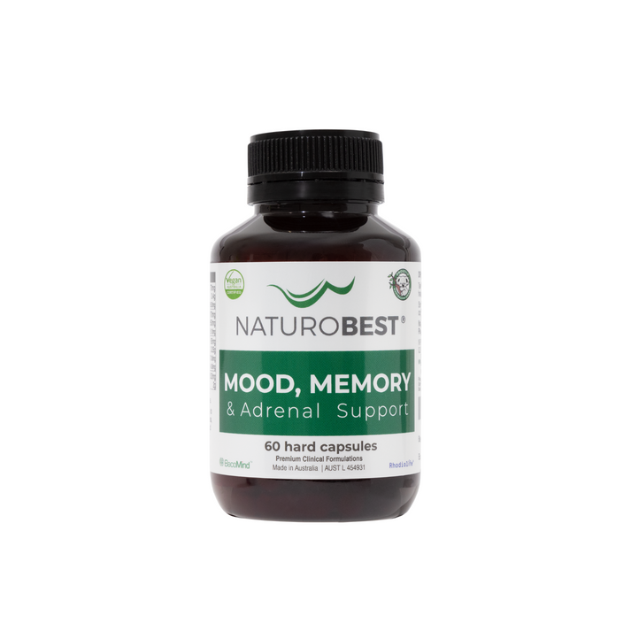 Mood, Memory & Adrenal Support - 60 Capsules | NaturoBest