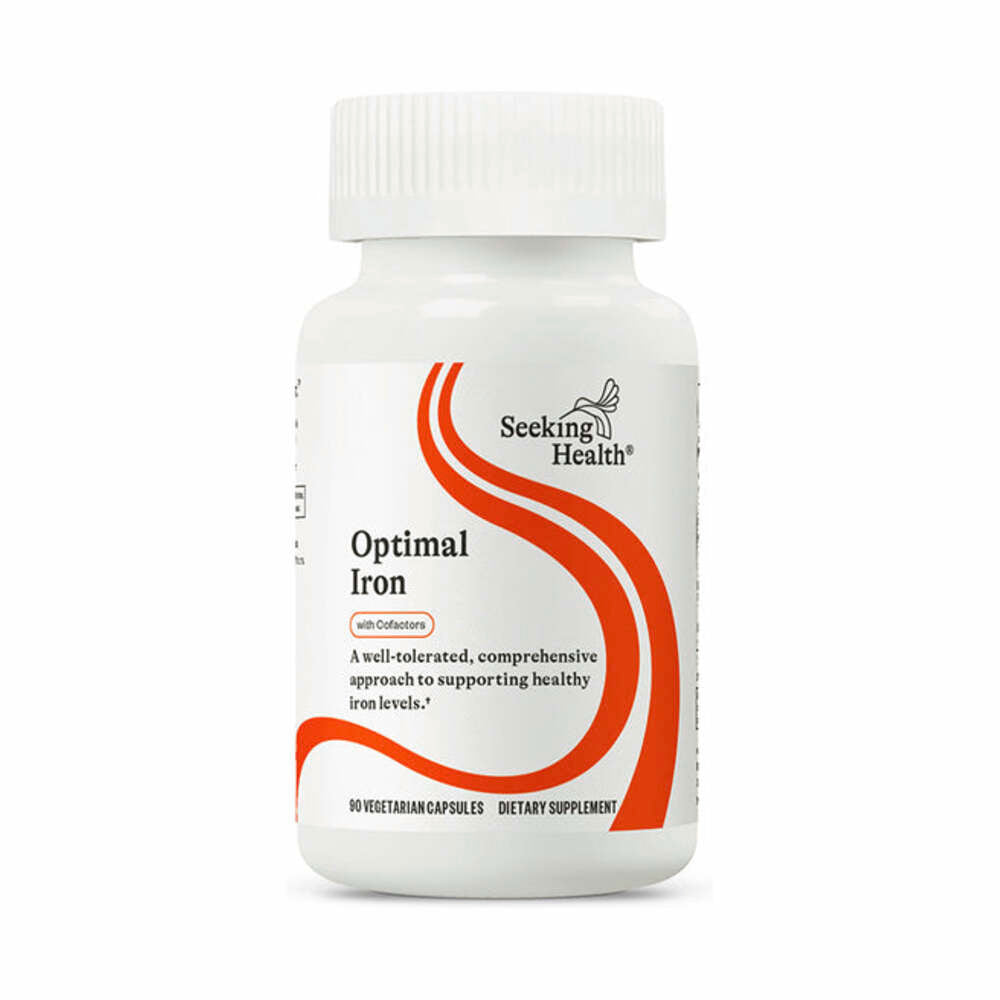 Iron with Cofactors - 90 Capsules | Seeking Health