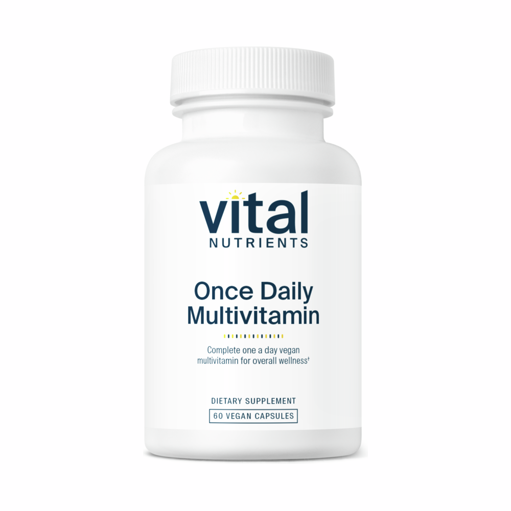 Once Daily Multivitamin - 60 Capsules | Vital Nutrients