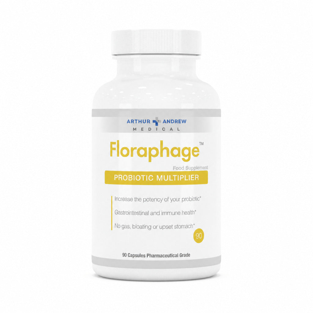 Floraphage (Bacteriophage) - 90 Capsules | Arthur Andrew Medical