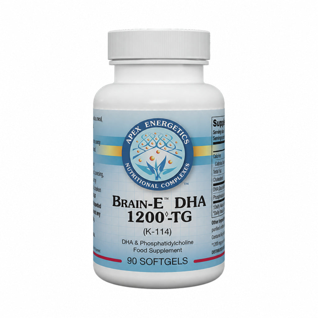 Brain-E DHA 1200-TG (K114) - 90 Softgels | Apex Energetics