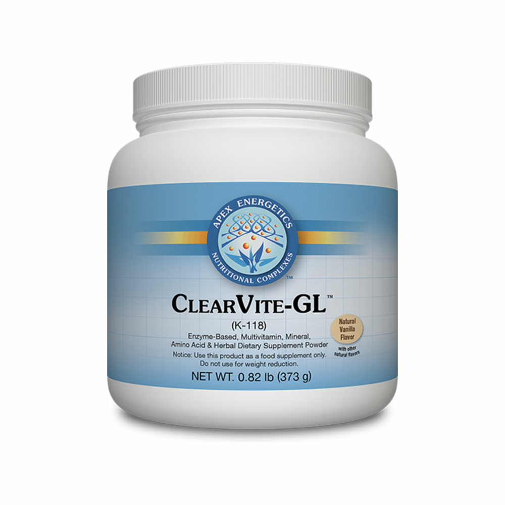 Clearvite-GL (K118) Natural Vanilla Flavour  - 376.7g | Apex Energetics