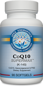 CoQ10 SuperMax (K145) - 90 Softgels | Apex Energetics