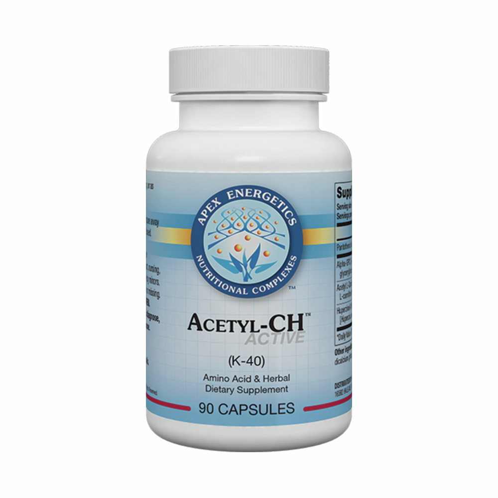 Acetyl-CH Active (K40) - 90 Capsules | Apex Energetics