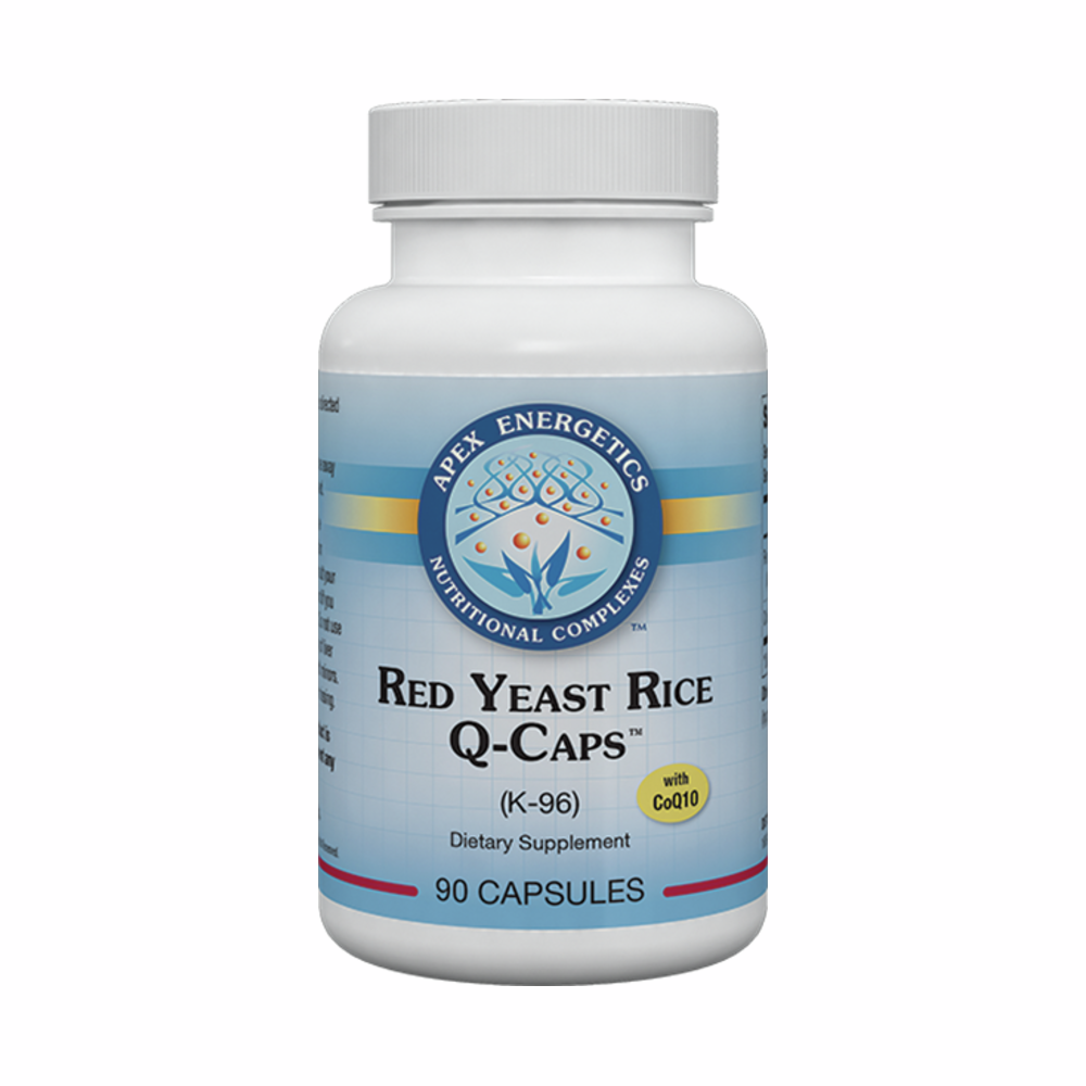 Red Yeast Rice Q Caps (K96) - 90 Capsules | Apex Energetics