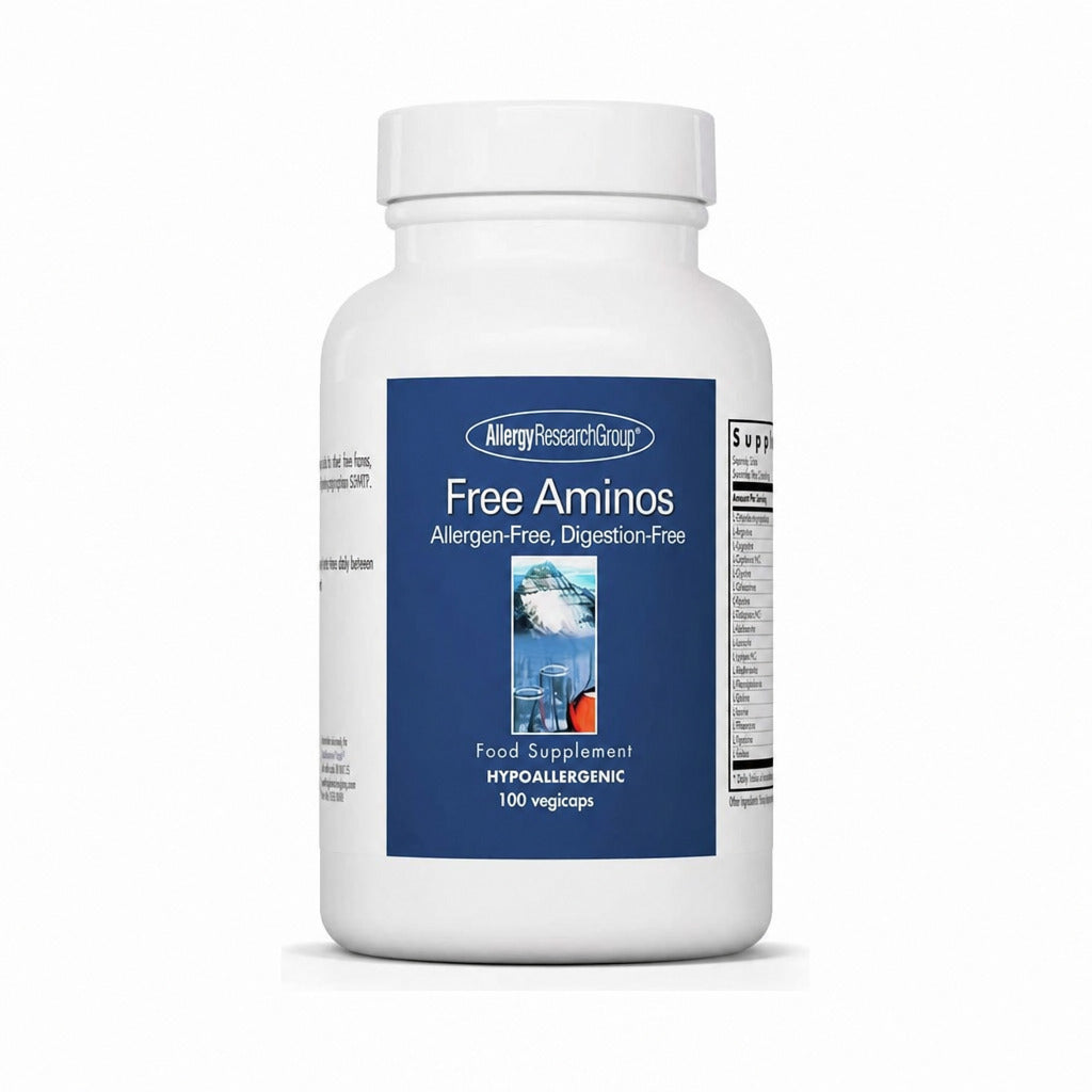Free Aminos - 100 Capsules | Allergy Research Group