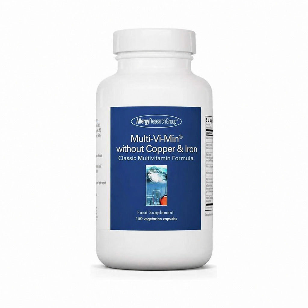 Multi-Vi-Min without Copper & Iron - 150 Capsules | Allergy Research Group