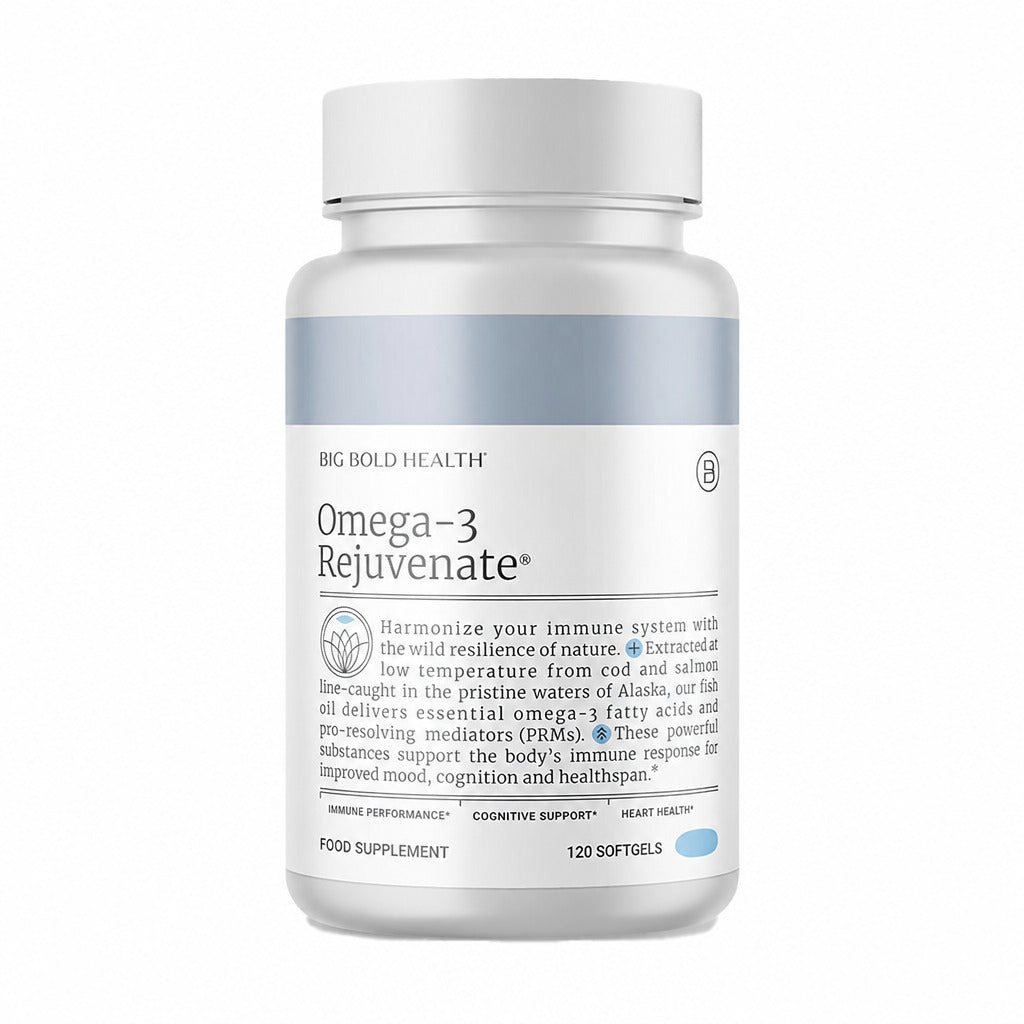 Omega-3 Rejuvenate - 120 Softgels | Big Bold Health