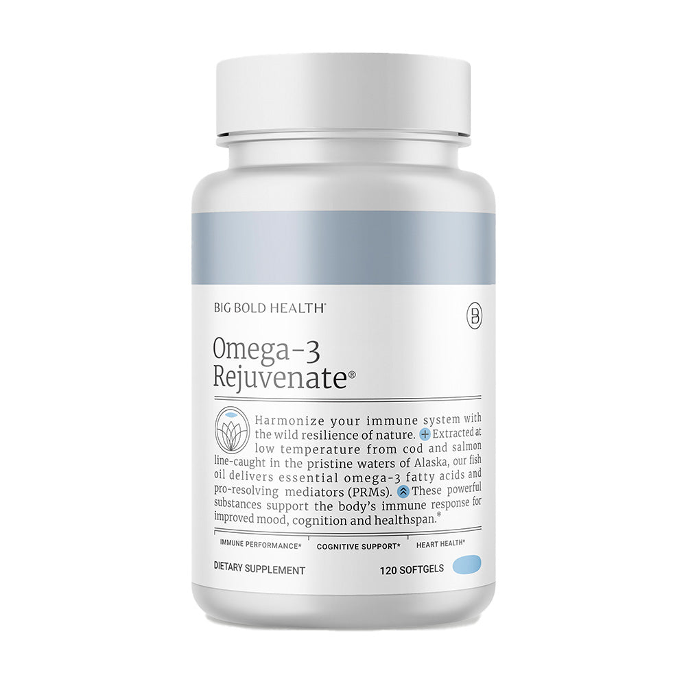 Omega-3 Rejuvenate - 120 Softgels | Big Bold Health