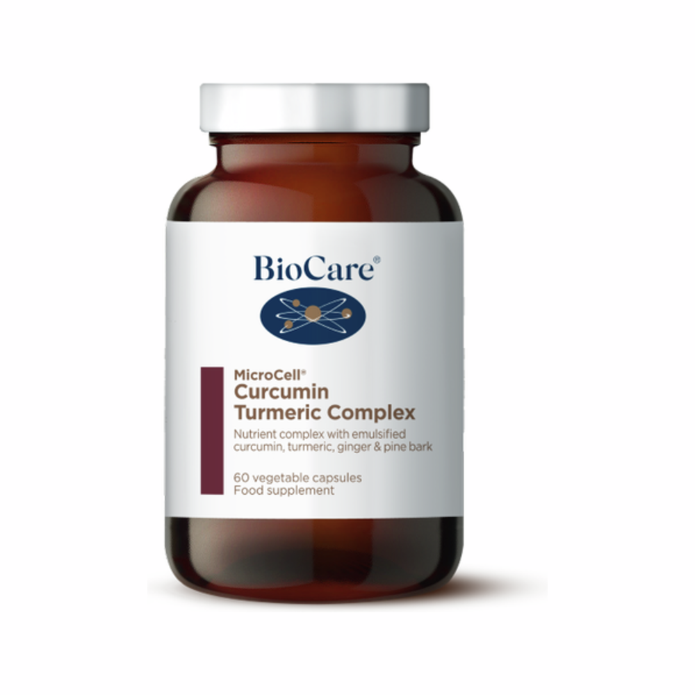 Curcumin Turmeric Complex - 60 Capsules | BioCare