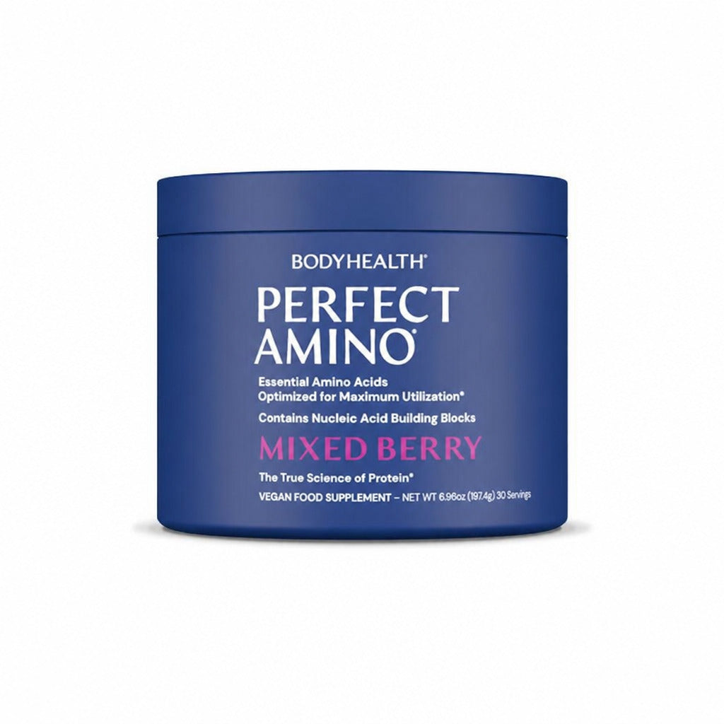 PERFECT AMINO Powder - Mixed Berry - 30 Servings | BodyHealth