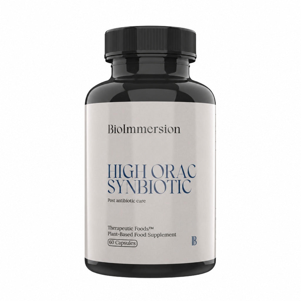 High ORAC Synbiotic - 60 Capsules | BioImmersion