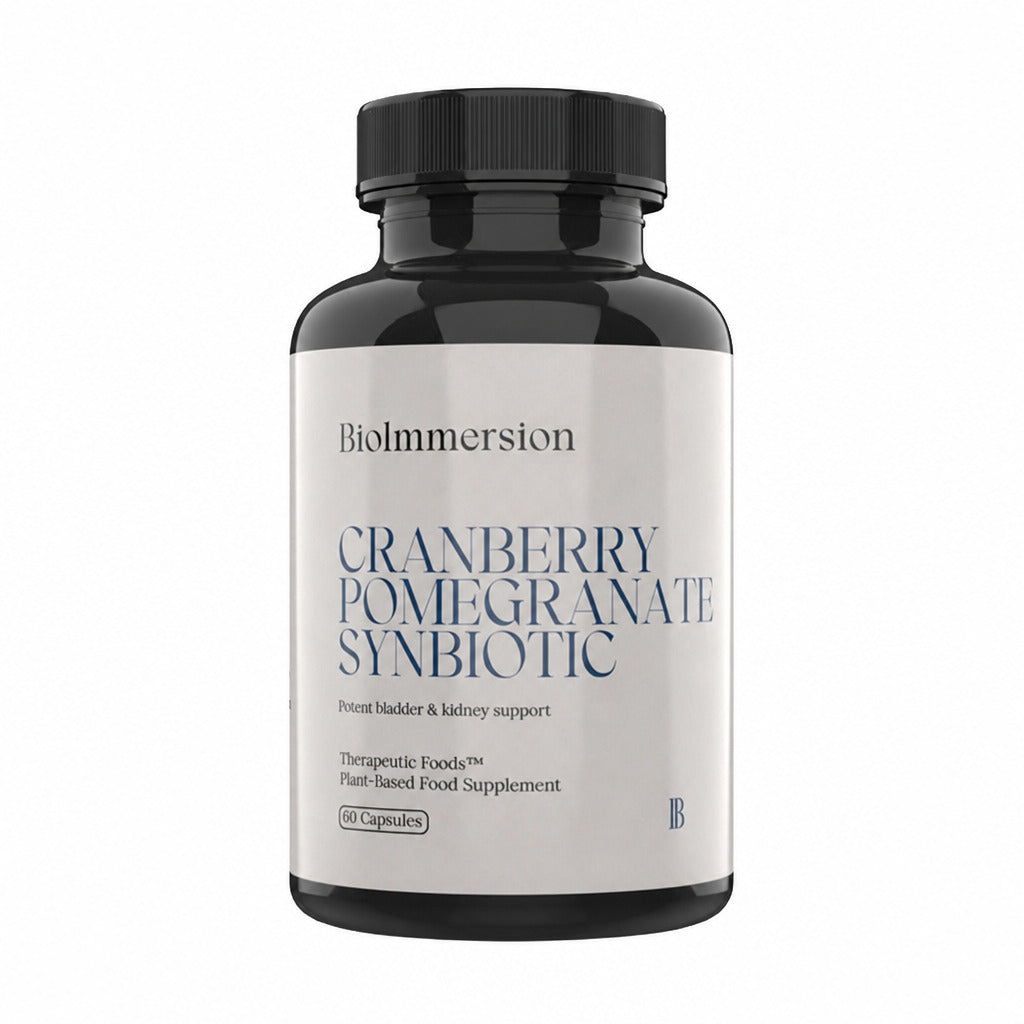 Cranberry Pomegranate Synbiotic - 60 Capsules | BioImmersion