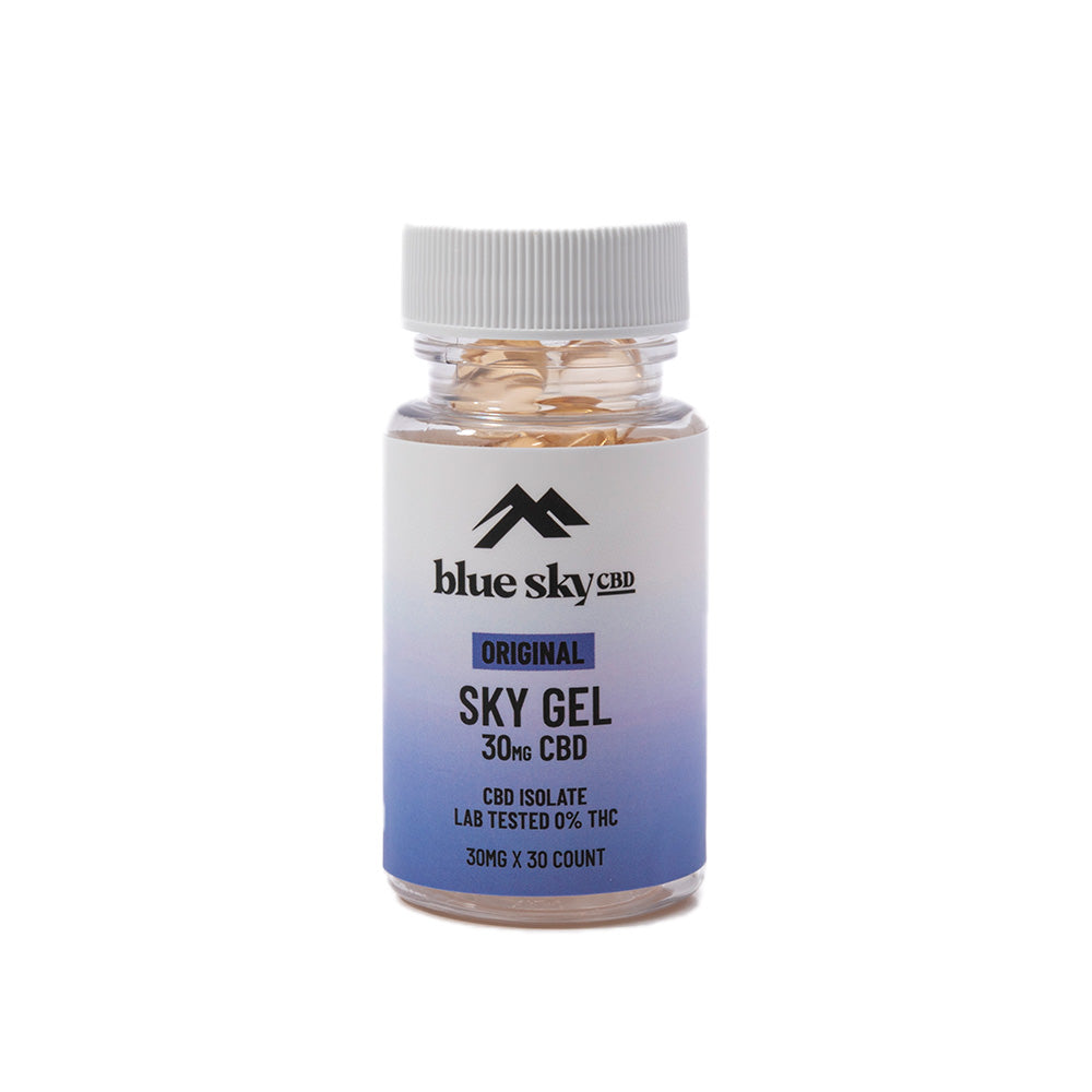 Original CBD Sky Gels - 30 Capsules | Blue Sky CBD