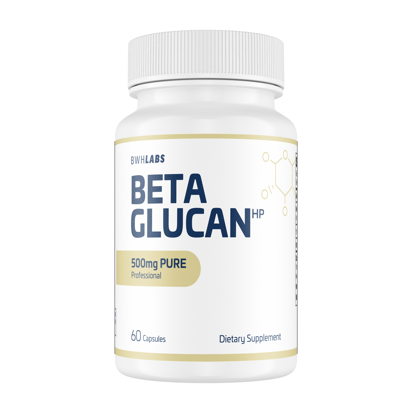 Beta Glucan 500mg - 60 Capsules | BWH Labs