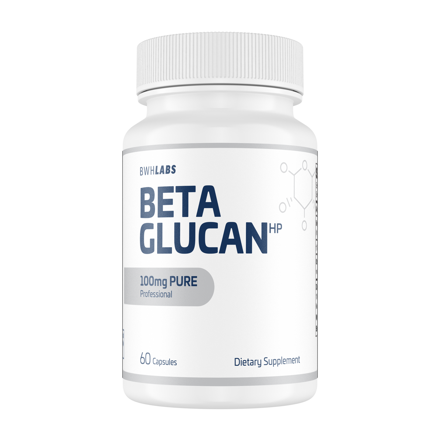 Beta Glucan 100mg - 60 Capsules | BWH Labs