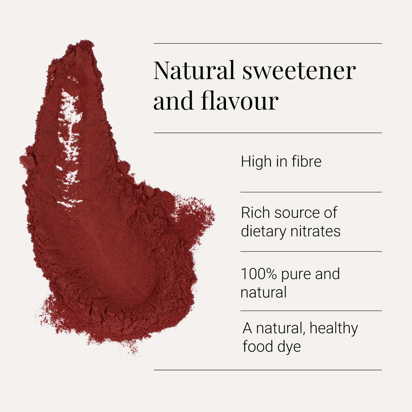 Organic Beetroot Powder - 200g | KIKI Health