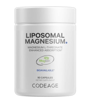 Liposomal Magnesium L-Threonate - 90 Capsules | Codeage