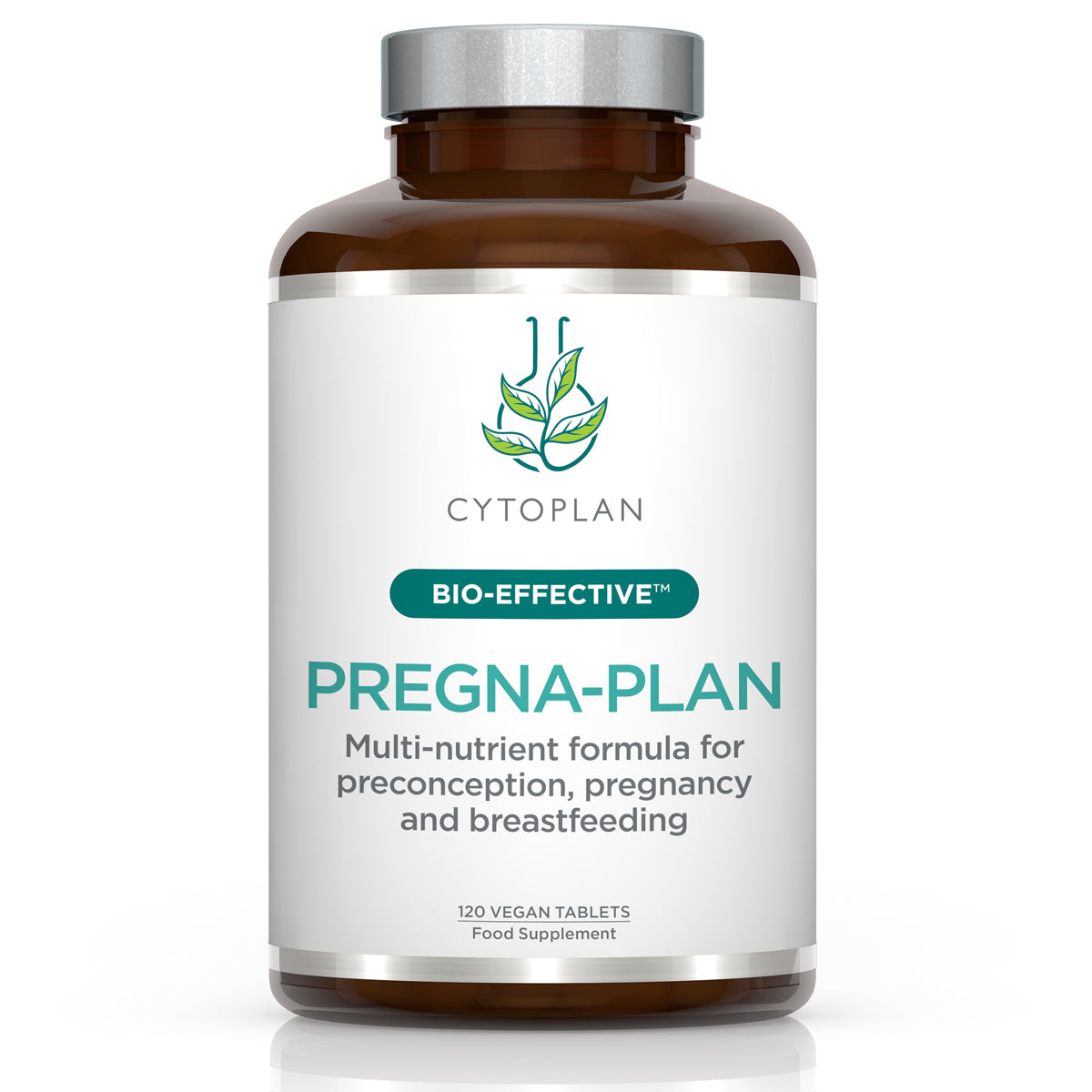 Pregna-Plan Pregnancy Multivitamin - 120 Tablets | Cytoplan