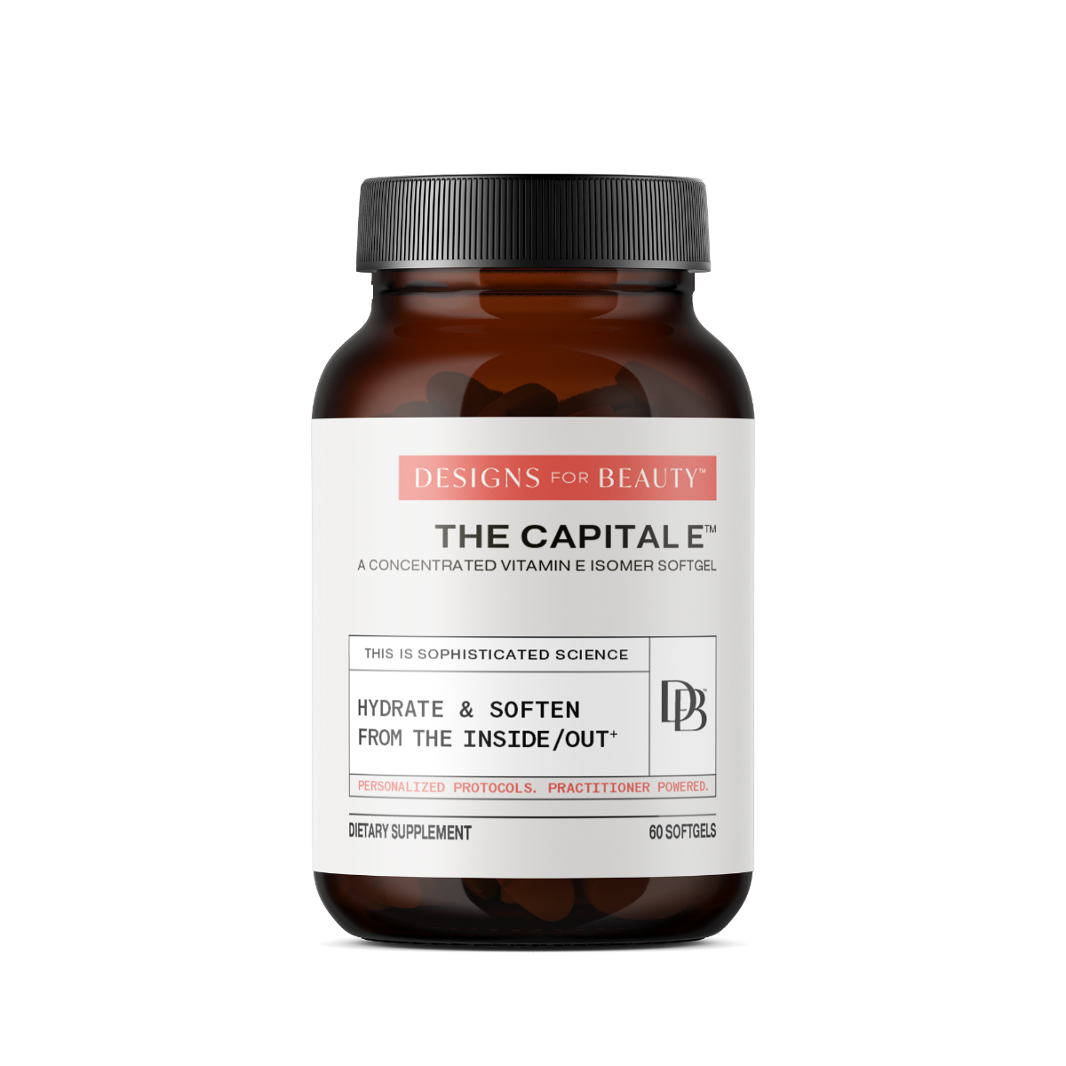 The Capital E - 60 Softgels | Designs For Beauty