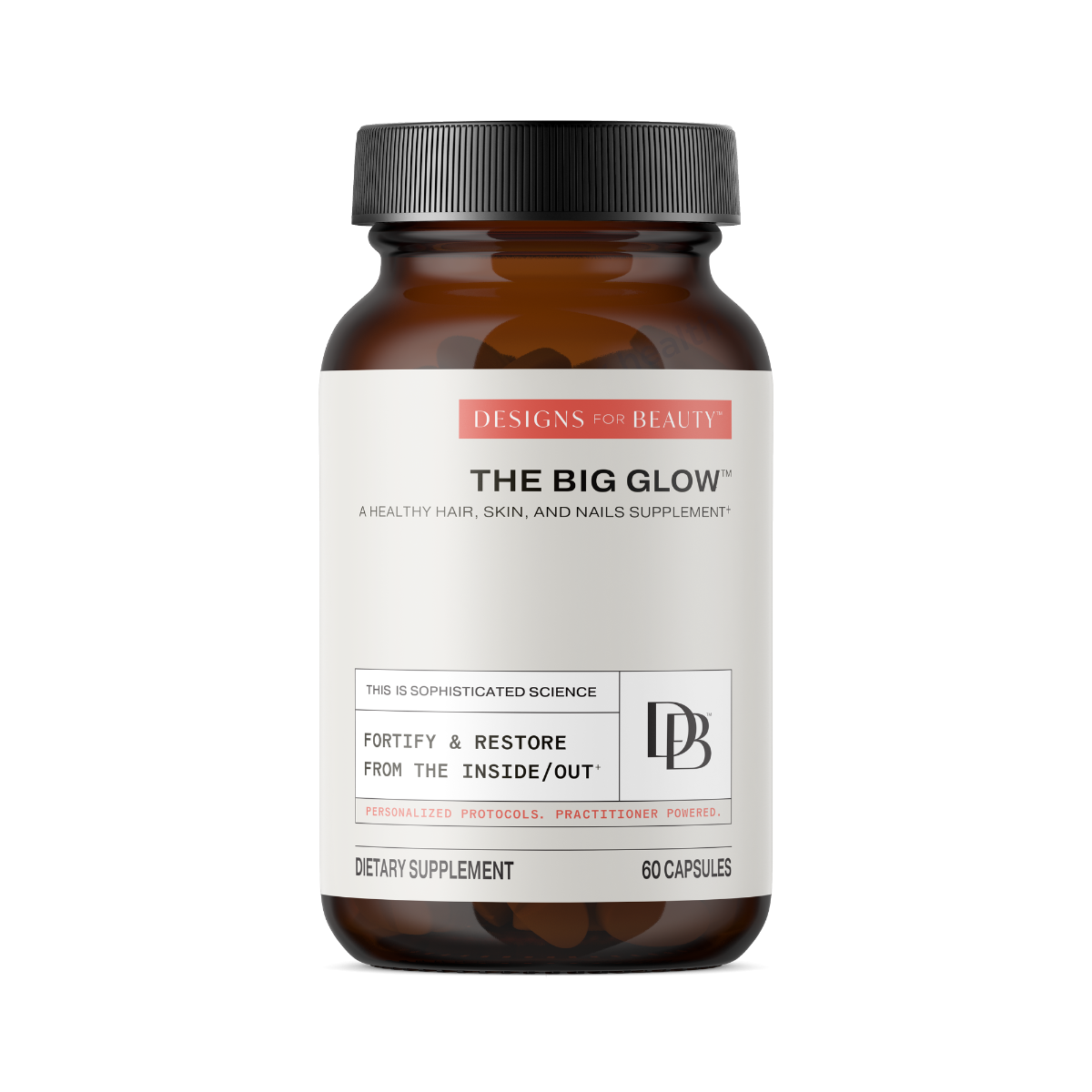 The Big Glow - 60 Capsules | Designs For Beauty