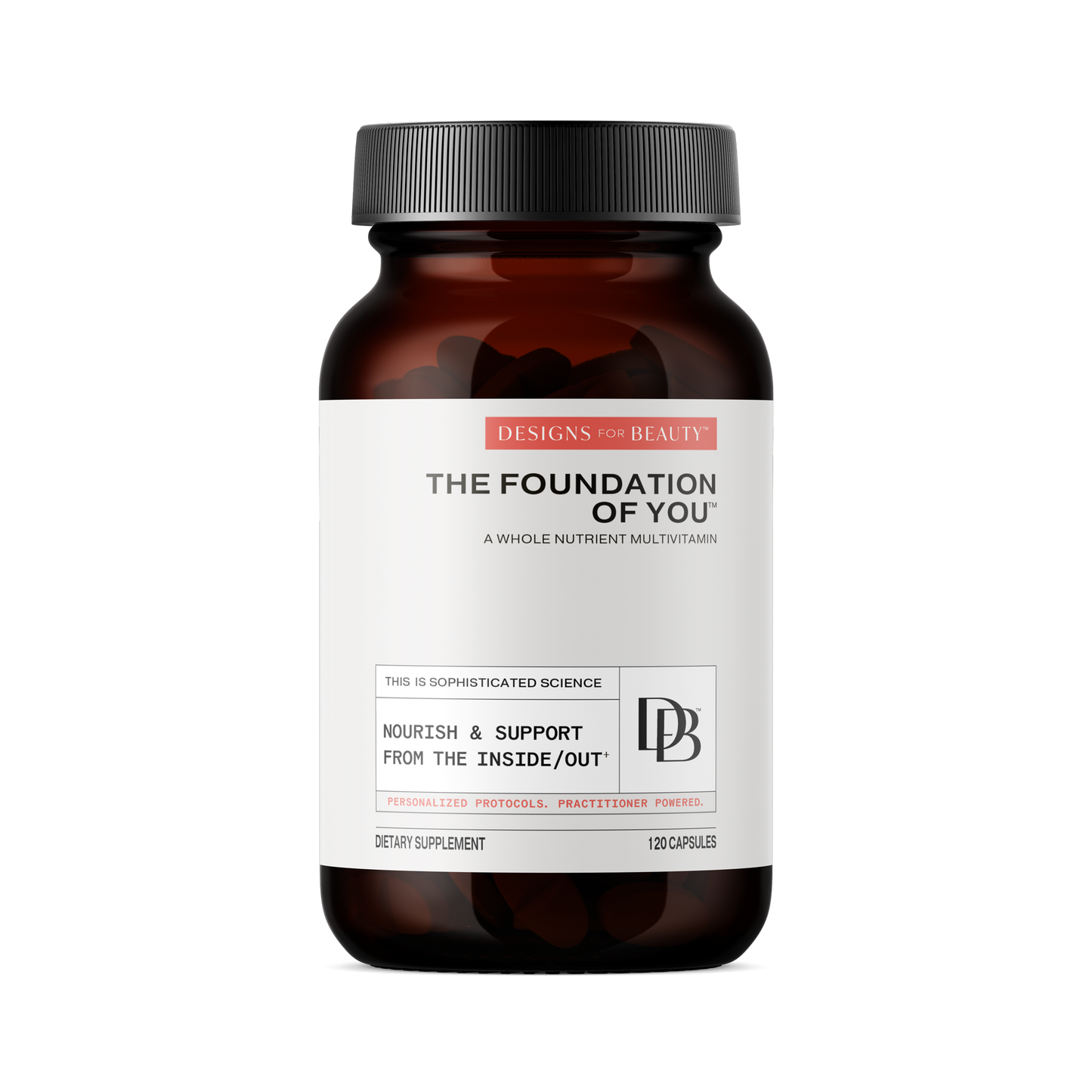 The Foundation of You - 120 Capsules | Designs For Beauty