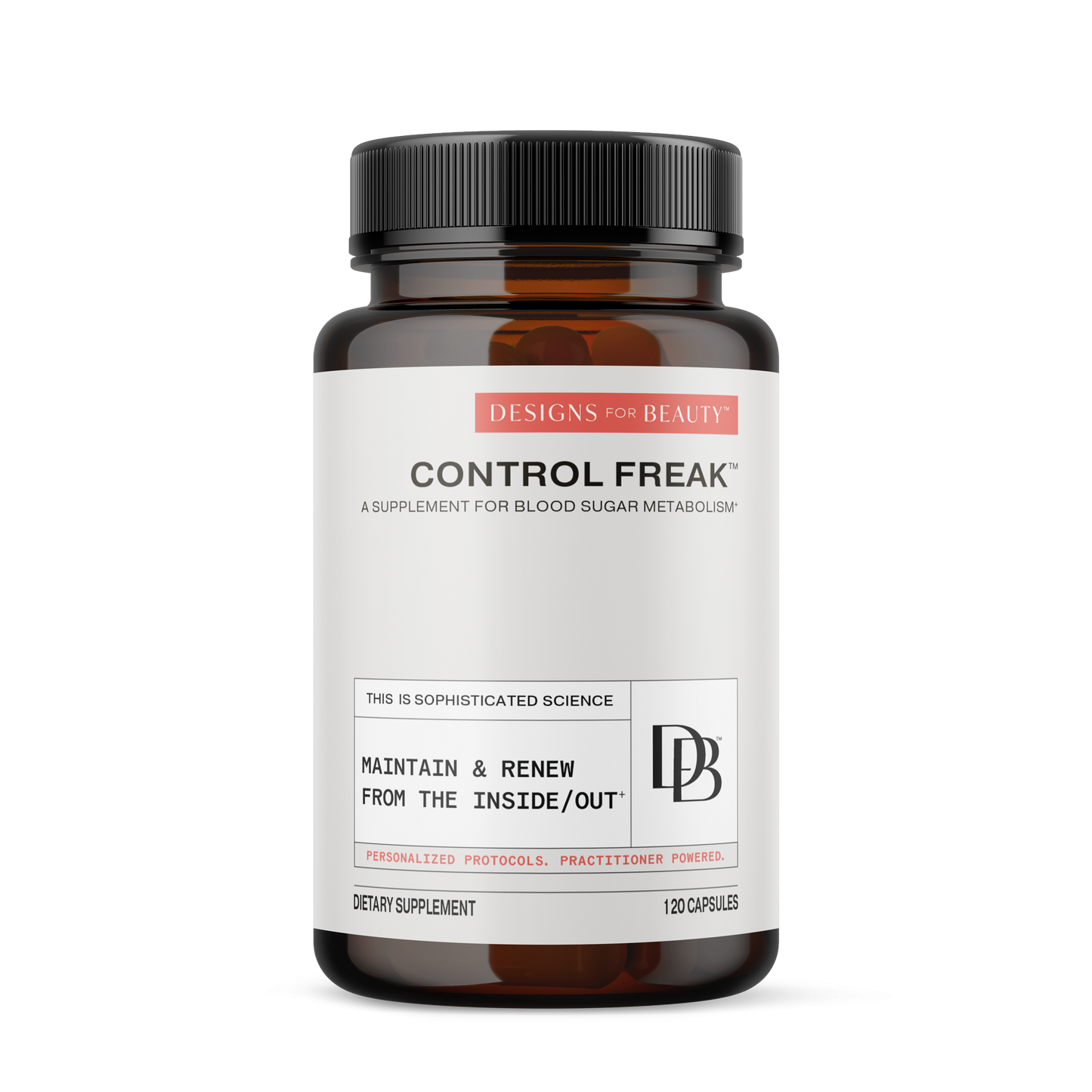 Control Freak - 120 Capsules | Designs For Beauty