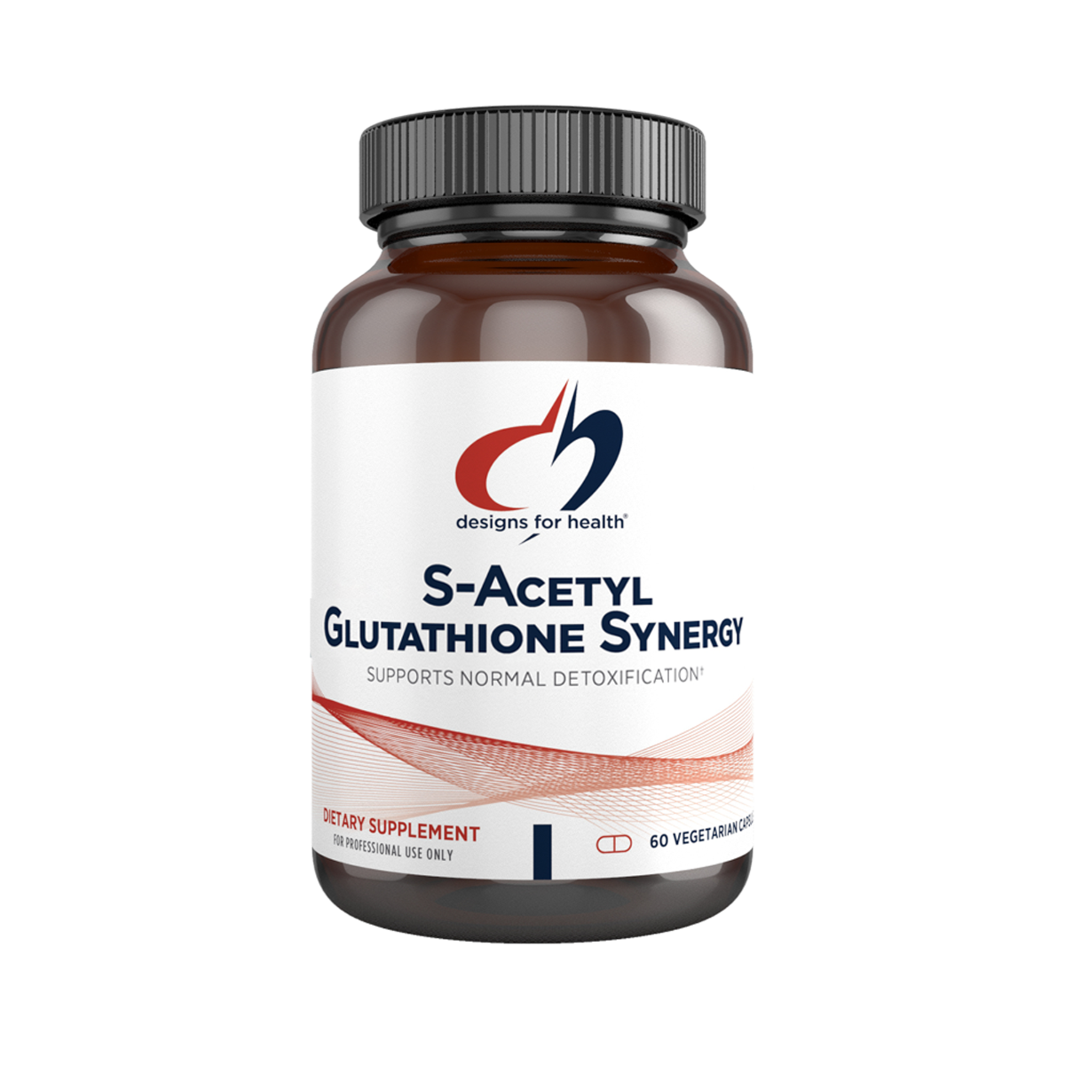 S-Acetyl Glutathione Synergy - 60 Capsules | Designs For Health