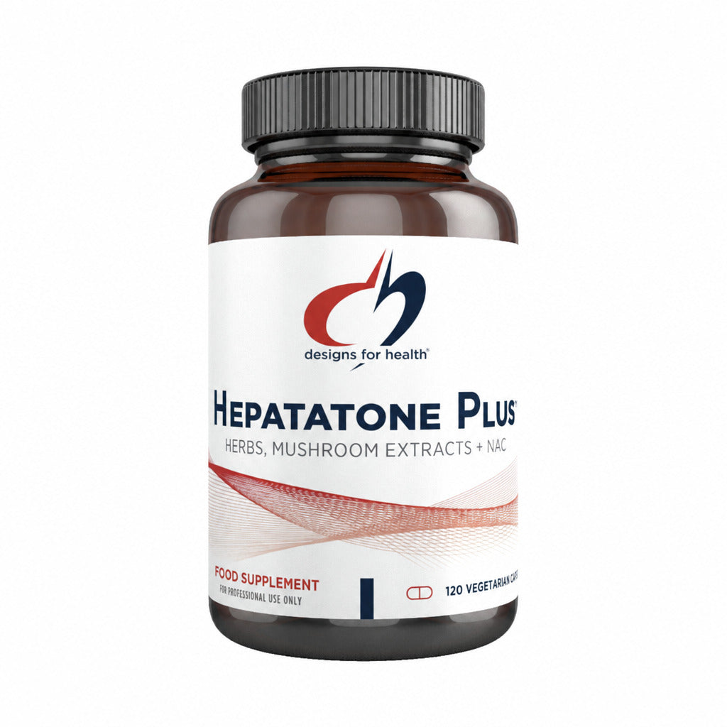 Hepatatone Plus - 120 Capsules | Designs For Health