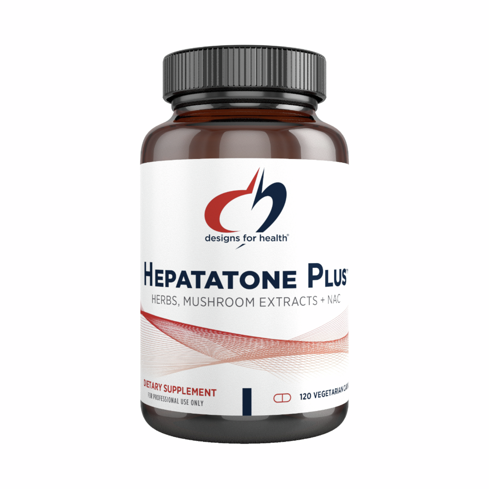 Hepatatone Plus - 120 Capsules | Designs For Health