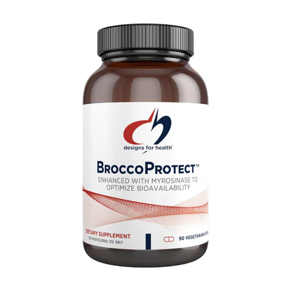 BroccoProtect - 90 Capsules | Designs For Health
