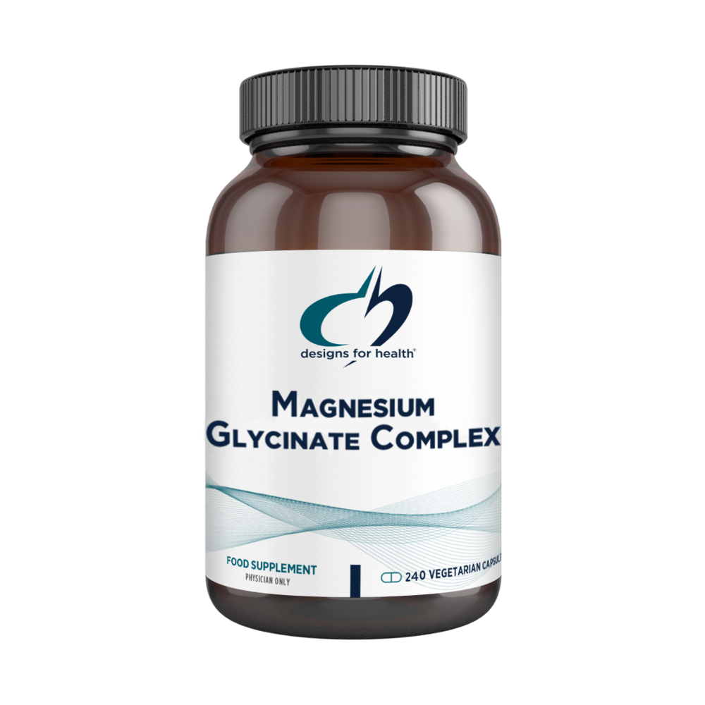 Magnesium Glycinate Complex - 240 Capsules | Designs For Health