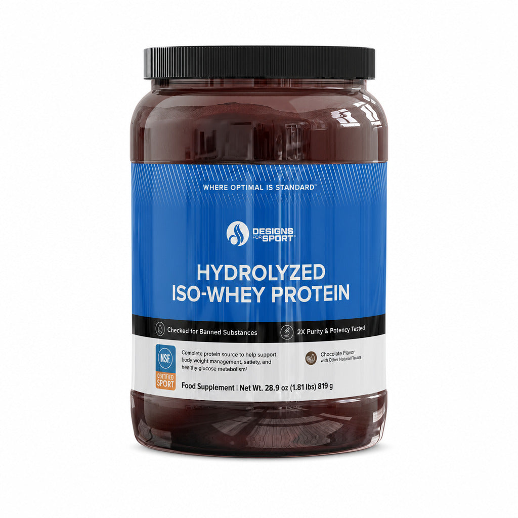 Hydrolyzed ISO-Whey Protein (Chocolate) - 819g | Designs For Sport