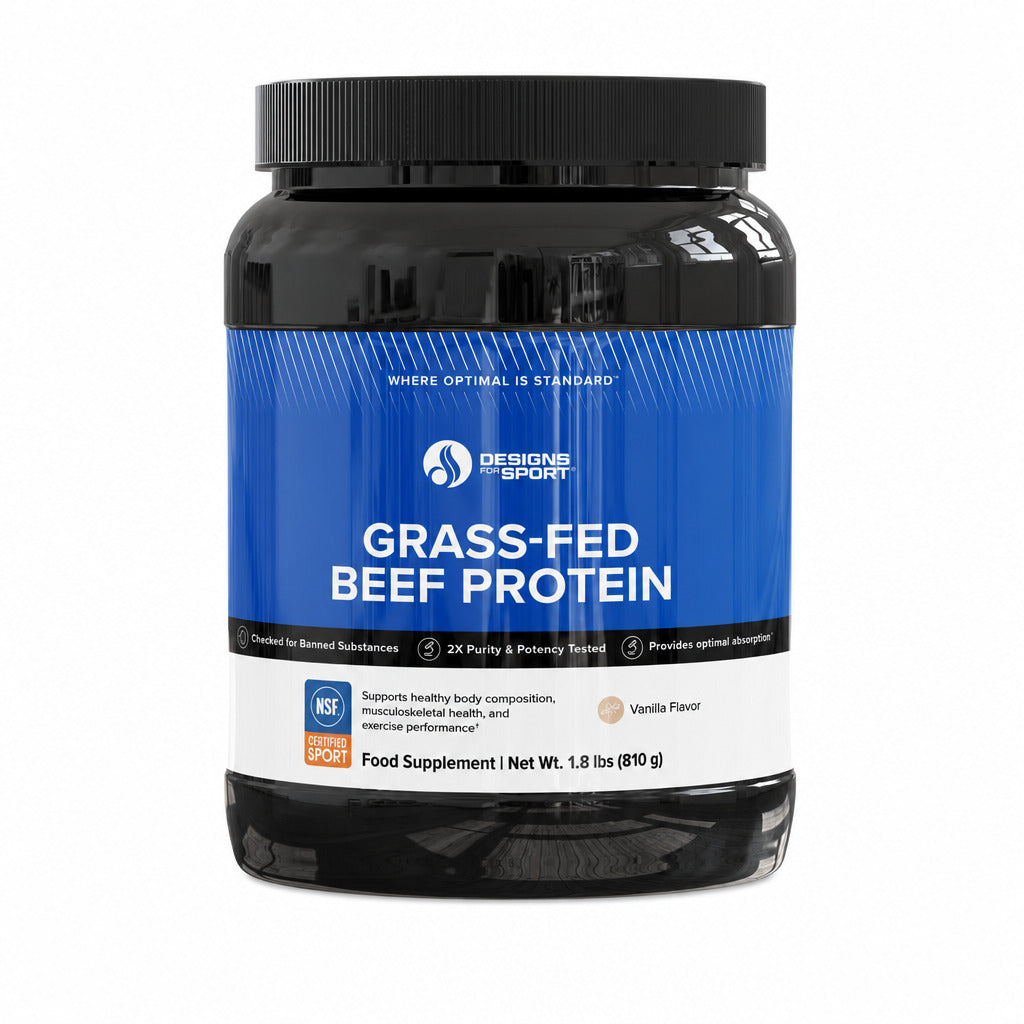 Grass-Fed Beef Protein (Vanilla) - 810g | Designs For Sport