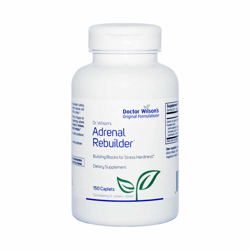 Adrenal Rebuilder Formula - 150 Caplets | Dr Wilsons