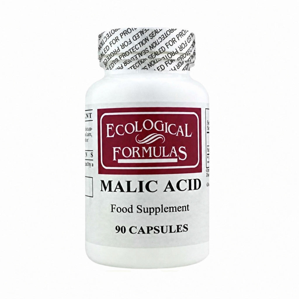 Malic Acid 600mg - 90 Capsules | Ecological Formulas