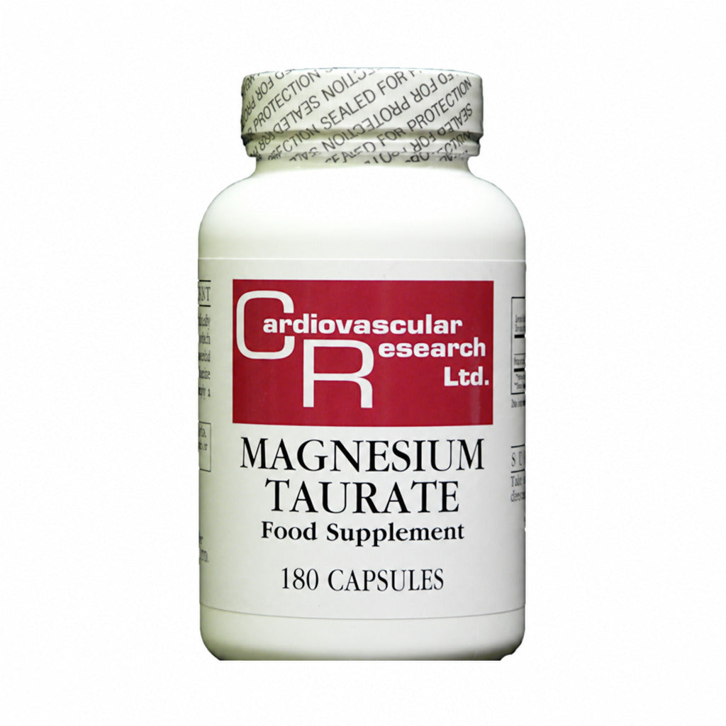 Magnesium Taurate 125mg - 180 Capsules | Ecological Formulas