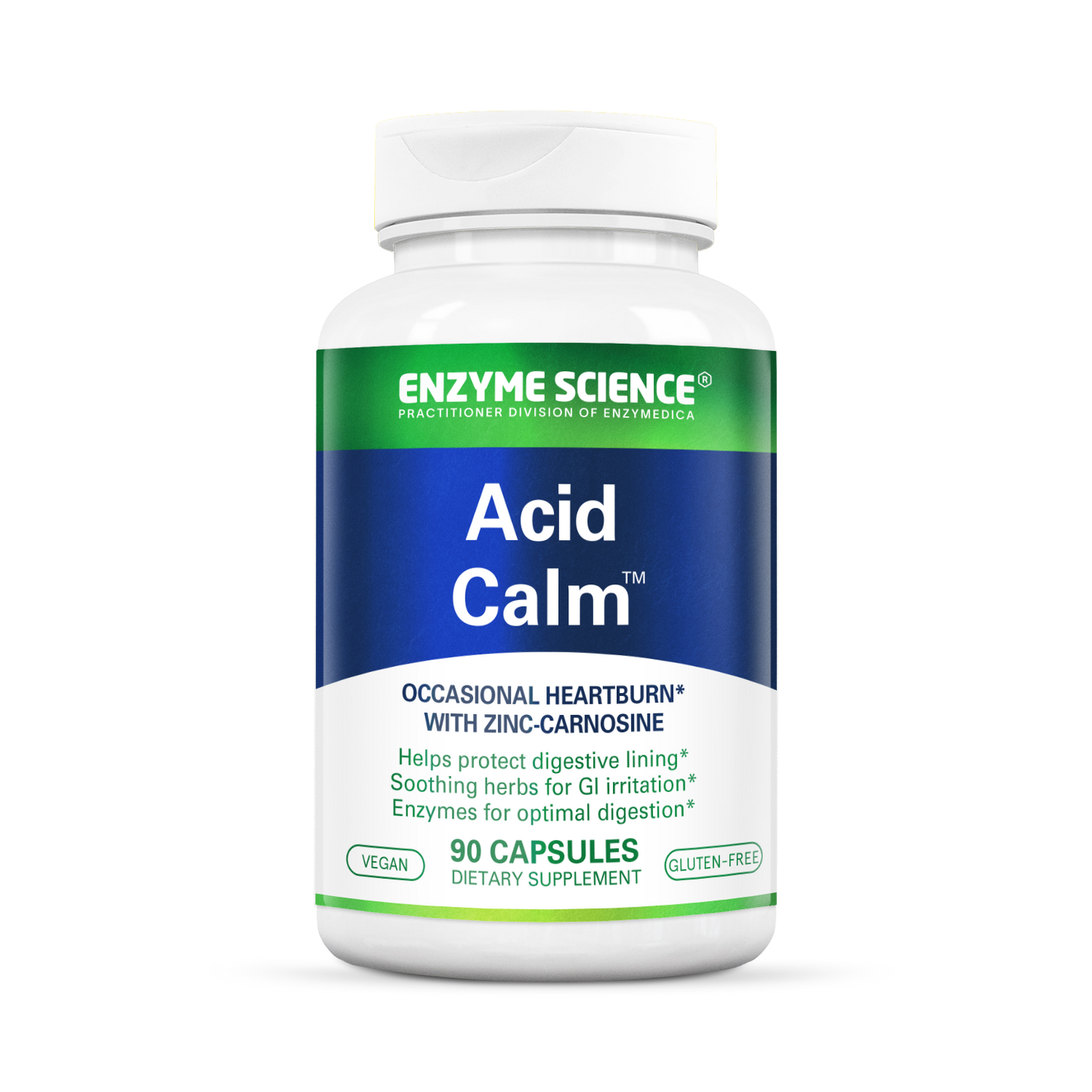 Acid Calm - 90 Capsules | Enzyme Science