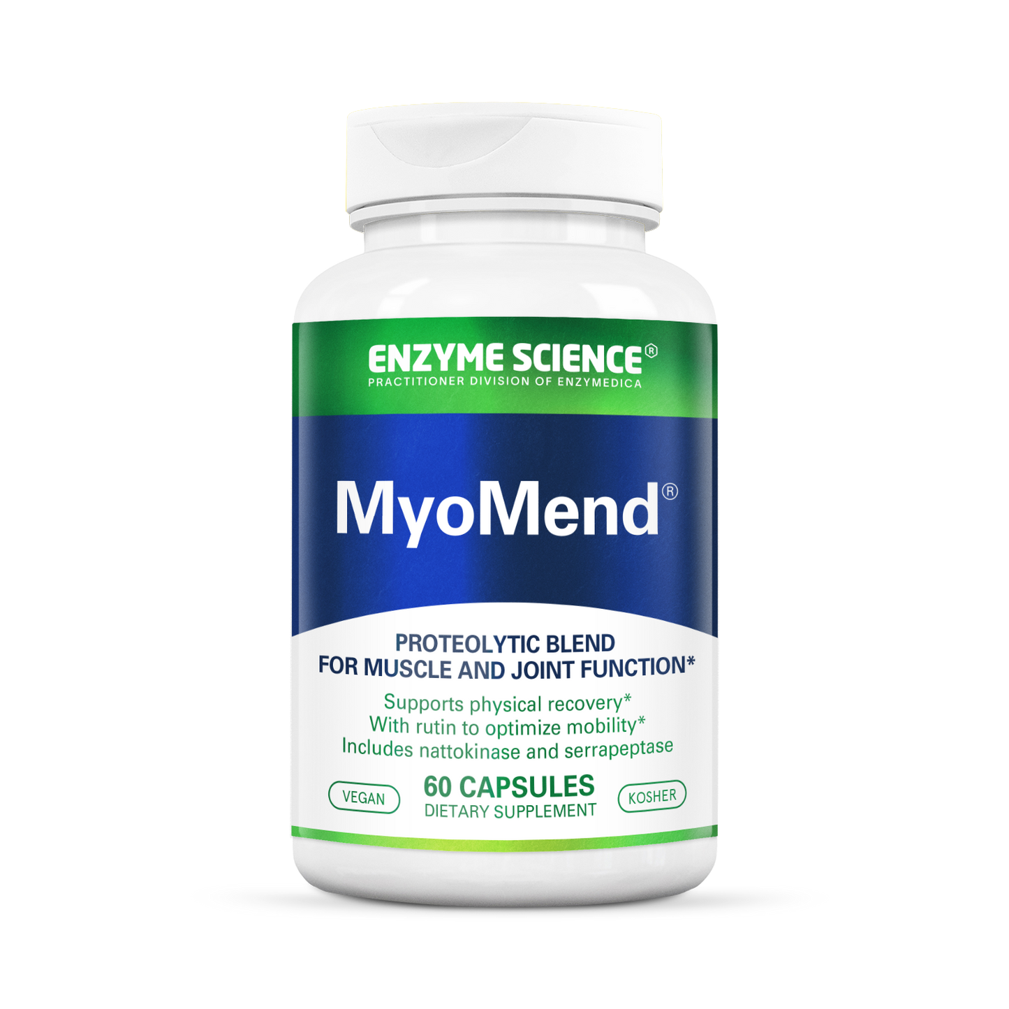 MyoMend - 60 Capsules | Enzyme Science
