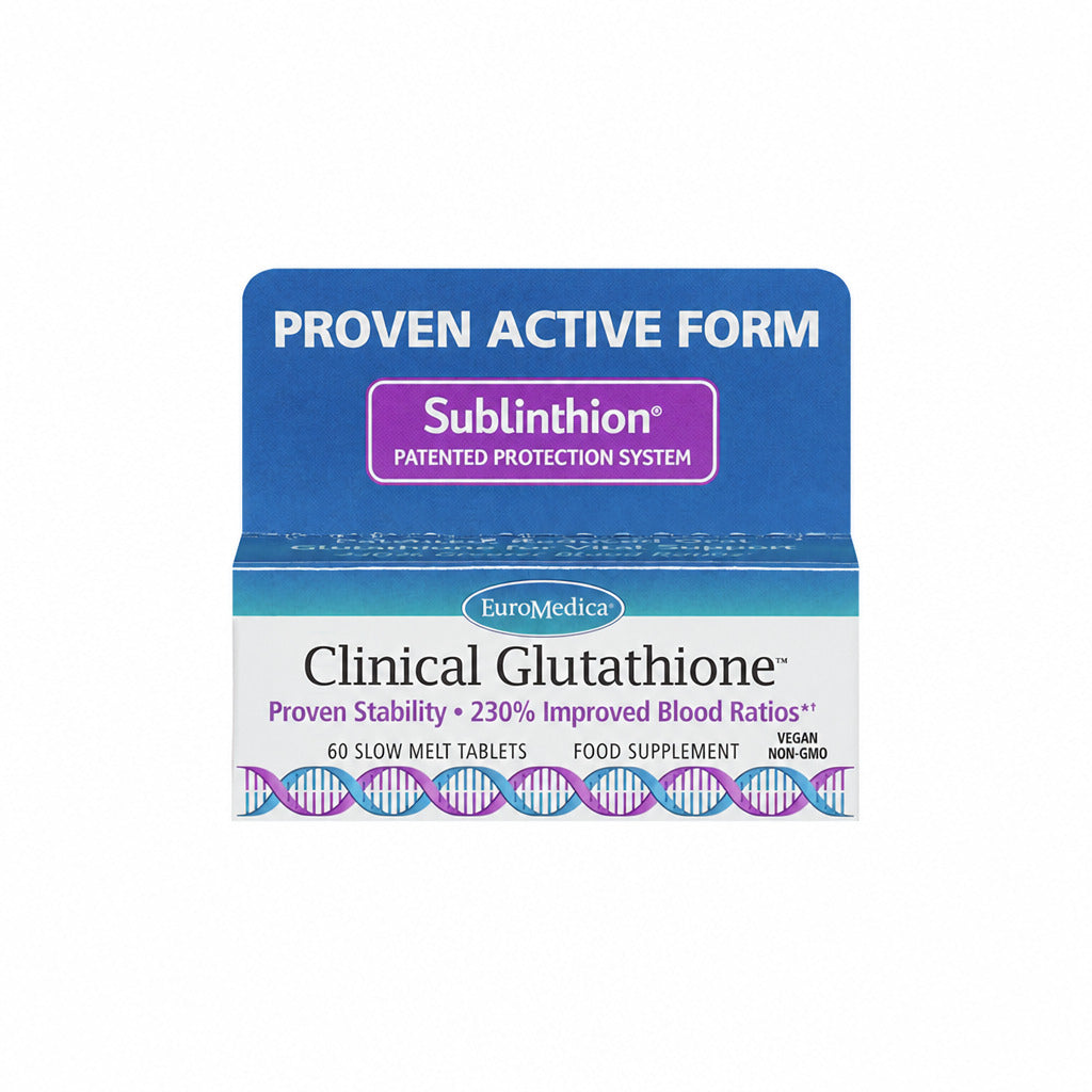 Clinical Glutathione - 60 Tablets | EuroMedica